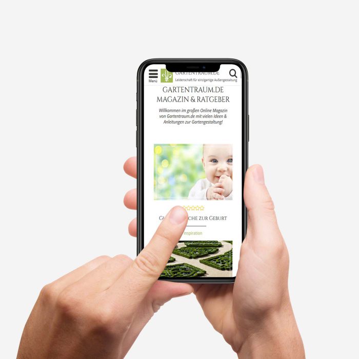 Gartentraum mobile Ansicht